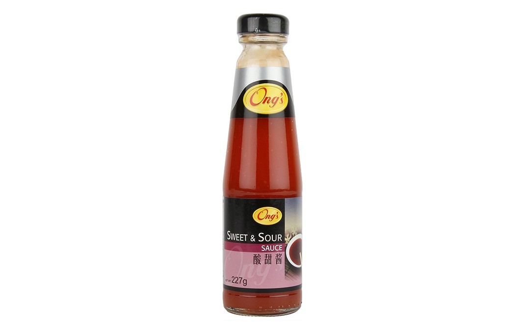 Ong's Sweet & Sour Sauce    Glass Bottle  227 grams